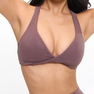 Buffbunny double twist sports bra XS in mocha